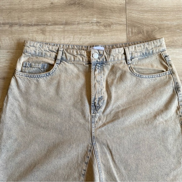 Zara overdyed denim midi skirt XXL - Picture 6 of 16